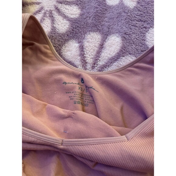 Spiritual Gangster Crop Pink Long Sleeve - XS/S - Picture 3 of 4